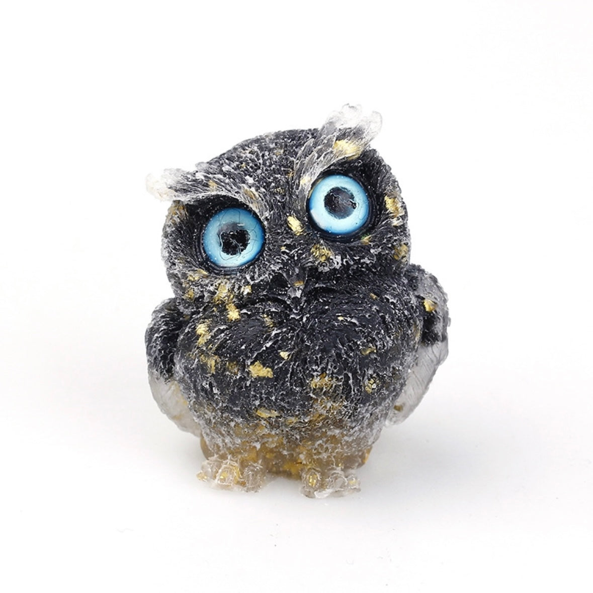 Owt of luck in black oxidian and resin