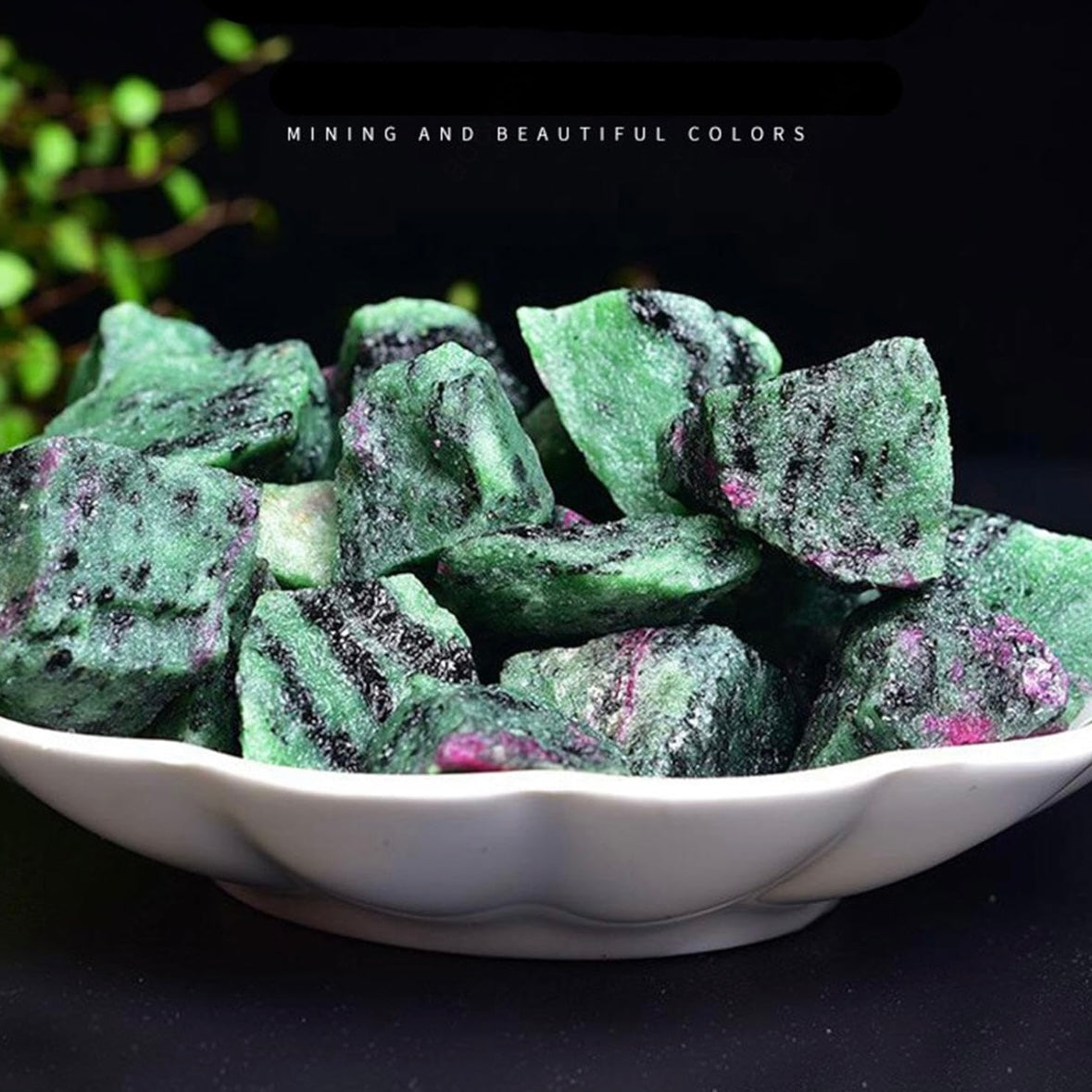 Rubino Zoisite origin Tanzania - positive energy, self -esteem and inner evolution