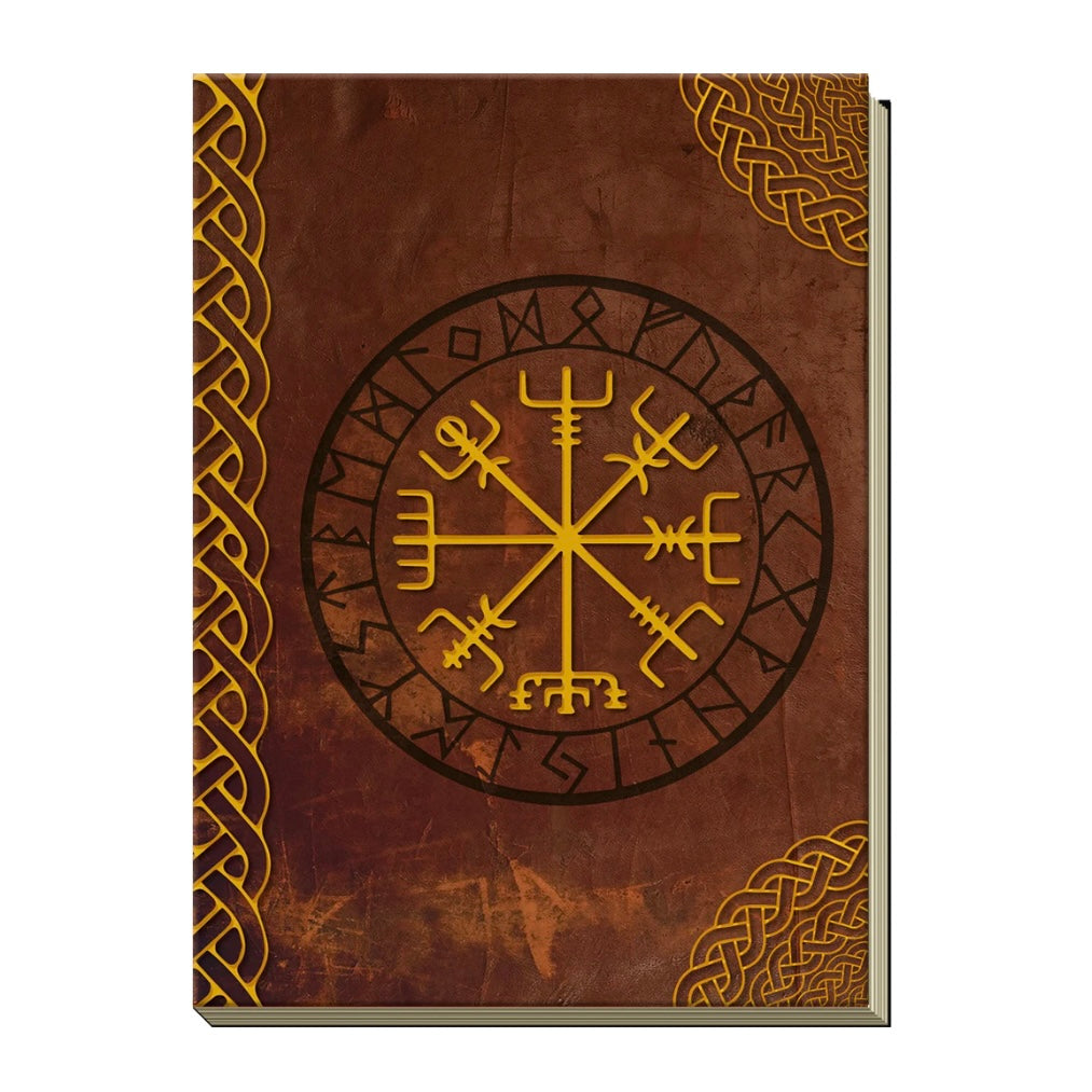 Diario Rune alta qualità copertina rigida - 160 pagine bianche e nastro segnalibro - clorophilla-shop