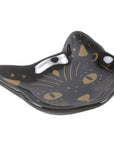 PIATTINO PORTAOGGETTI BLACK CAT MAGIC - Ceramica smaltata