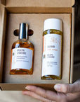 Olfattiva Cofanetto Buonumore Profumo e olio corpo a base di puri oli essenziali - Arancio, Cannella e Mandarino
