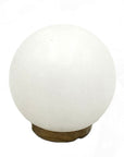 Lampada di Sale dell'Hymalaya naturale Sfera bianca - 3/4kg