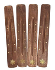 Metatron Burn in mango wood for incense in sticks - PortaAmentlo Stick 25cm
