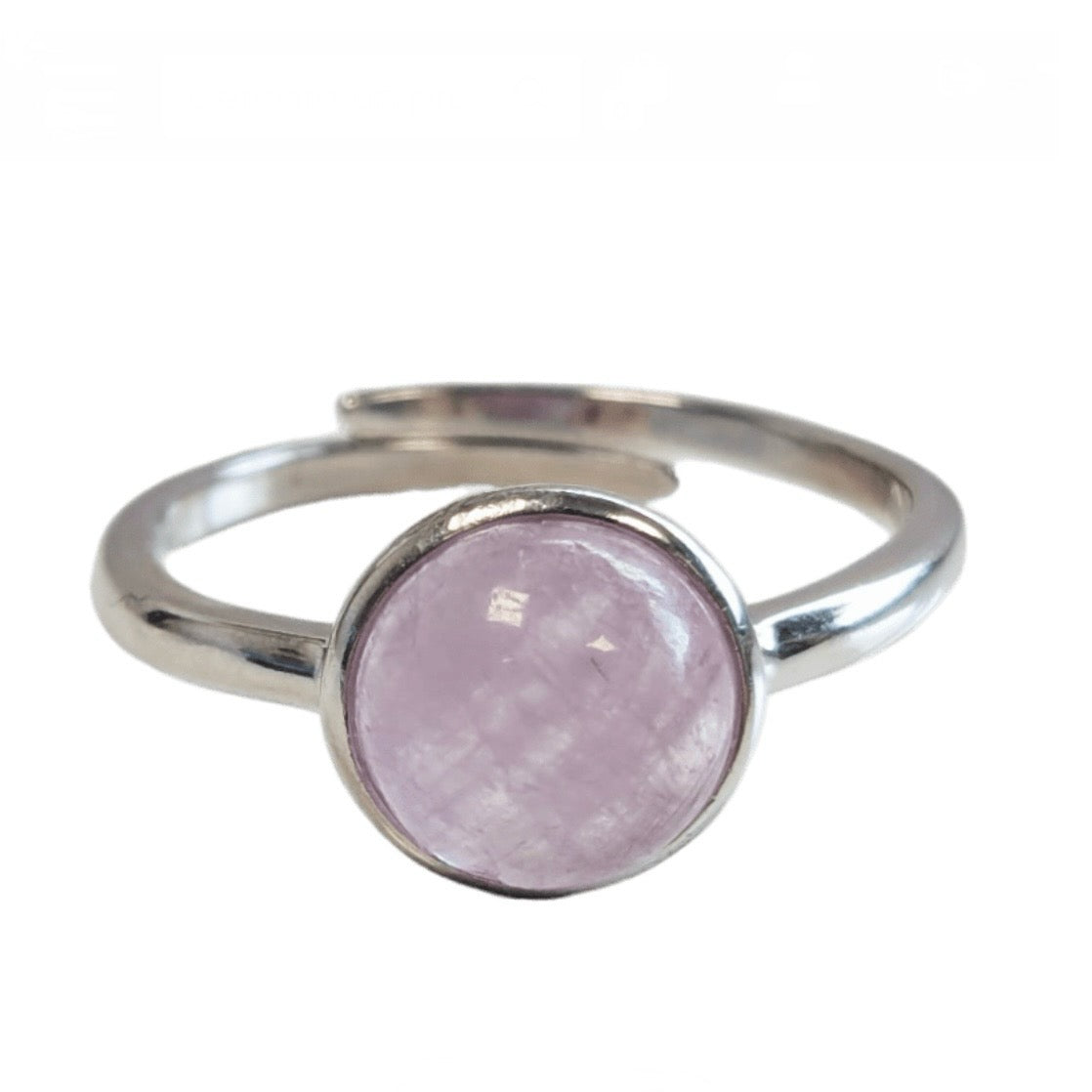 Anello con Kunzite in argento 925 - Regolabile