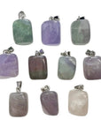 CIONDOLO IN FLUORITE BURATTATA - Chiarezza mentale, concentrazione e crescita personale