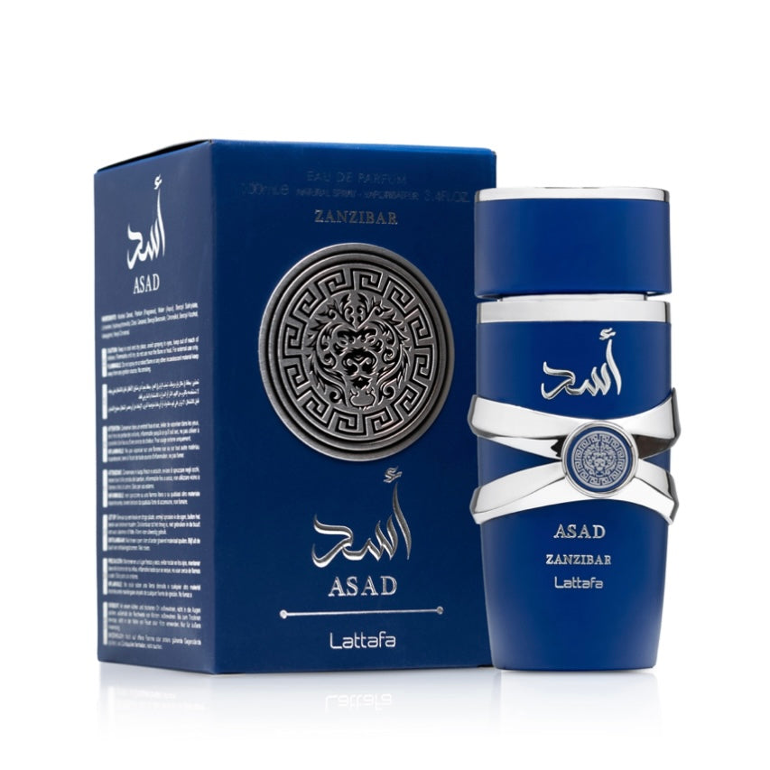 Lattafa asad zanzibar Arabic perfume - EDP Spray 100ml