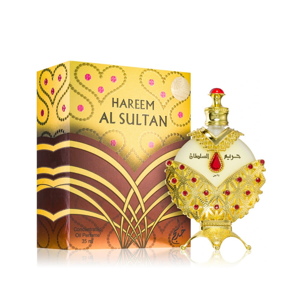 Hareem AL SULTAN GOLD Kit Profumo in olio arabo concentrato 35ml + profumo in spray 20ml