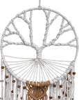 Acchiappasogni Albero della vita bianco - Diametro 30cm