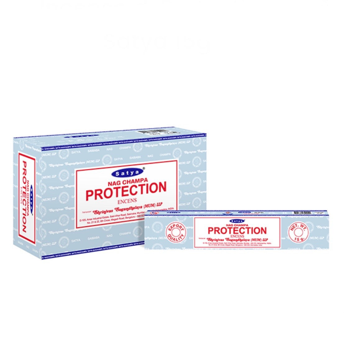 Satya PROTECTION Incenso in Bastoncini Naturale 100% - Stick 15g