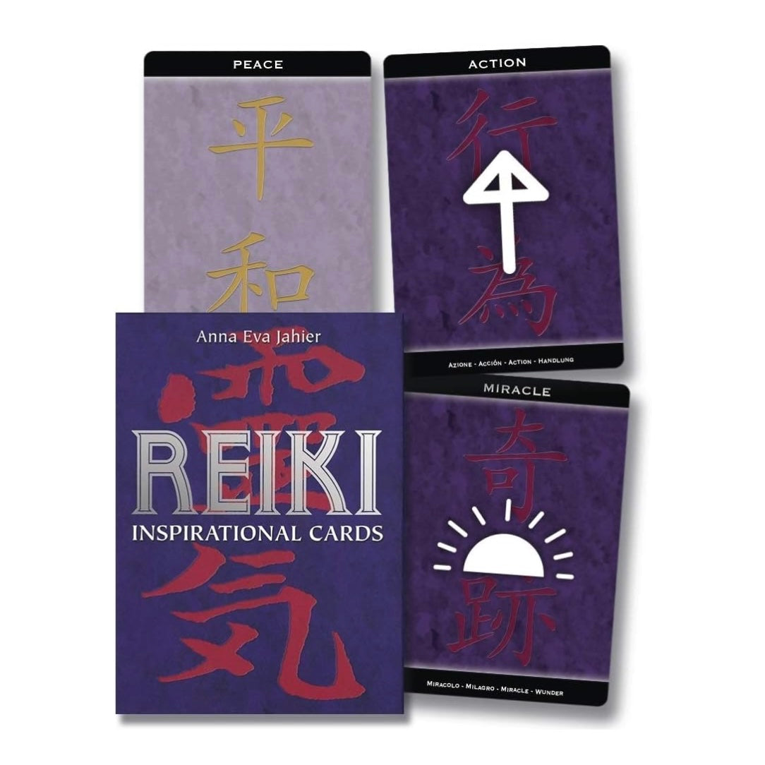 The Scarabeo "Reiki Inspirational Cards" Oracle - 22 Cards Oracle with instructions