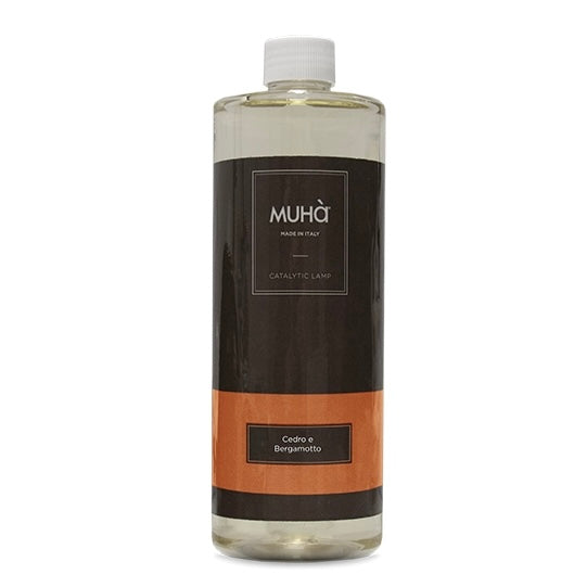 Muhà Reload catalytic lamp 500ml - cedar and bergamot