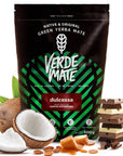 Verde Mate Dulcessa con scaglie di cioccolato, cocco e mandorle - Yerba mate origine Brasile 500g