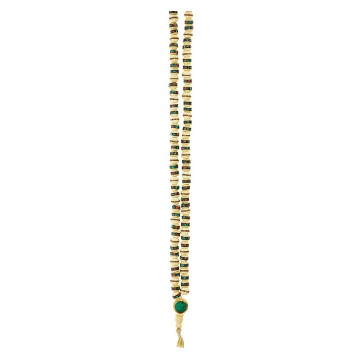 Mala Tibetana in Osso di Yak - Collana Rosario 108 Grani
