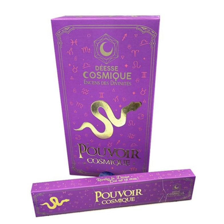 Dea Cosmica Incenso delle Divinità in Bastoncini Naturale 100% Premium - Stick 15g - clorophilla-shop