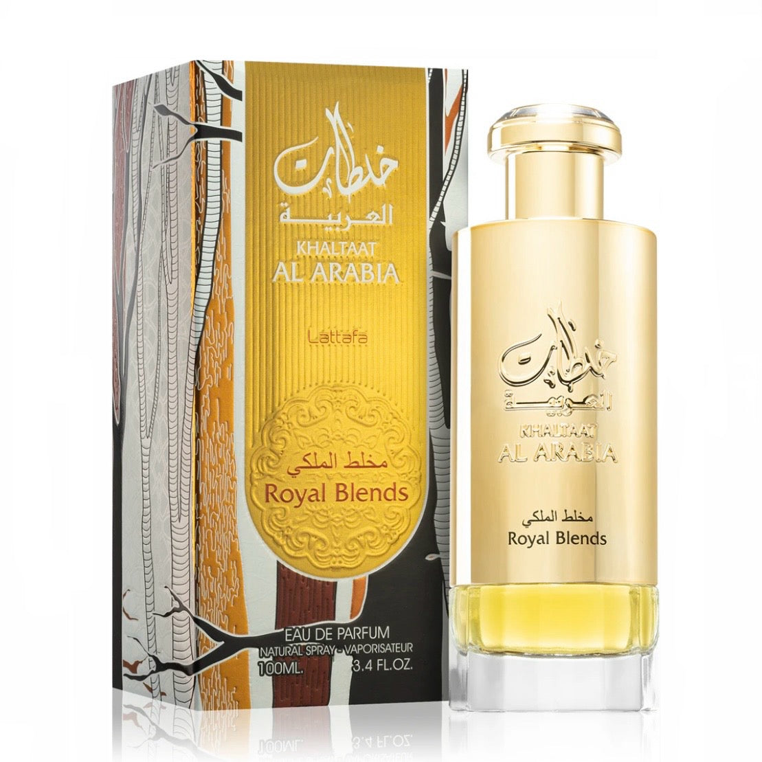 Lattafa Khaltat at Arabia Gold Royal Blends Arabic perfume - EDP Spray 100ml