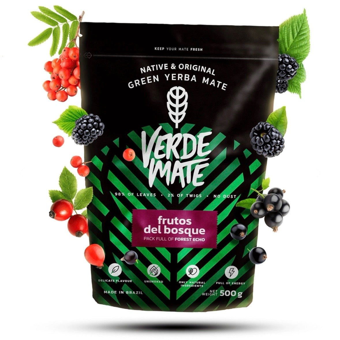 Green Mate Bosco Fruits - Yerba Mate Origin Brazil 500g