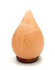 Lampada di sale rosa dell'Himalaya USB a forma di goccia - 750g