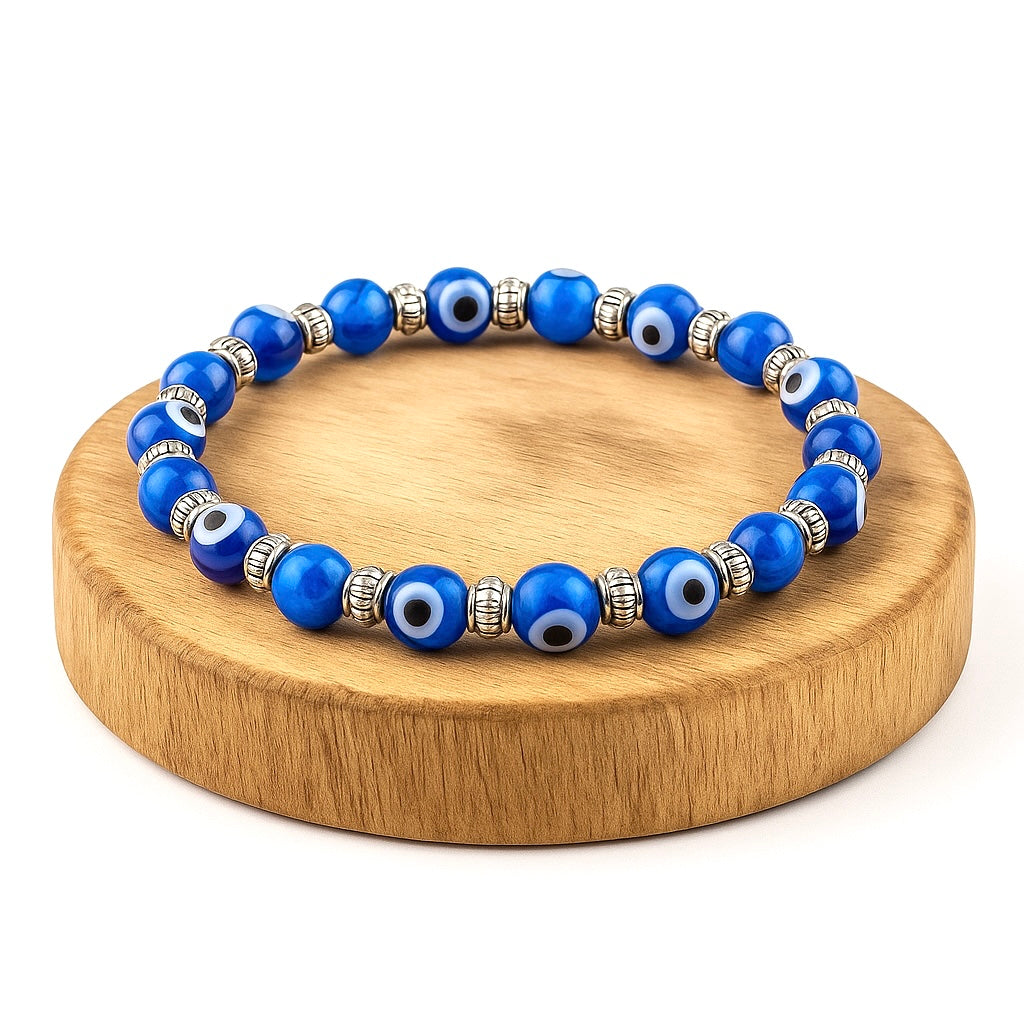 Nazar amulet elastic bracelet - Devil eye protection from the evil eye