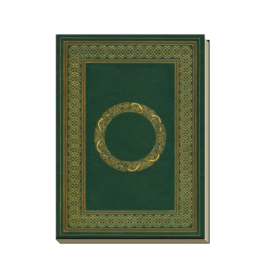 High quality Celtic diary with rigid cover - 160 white pages and bookmark ribbon