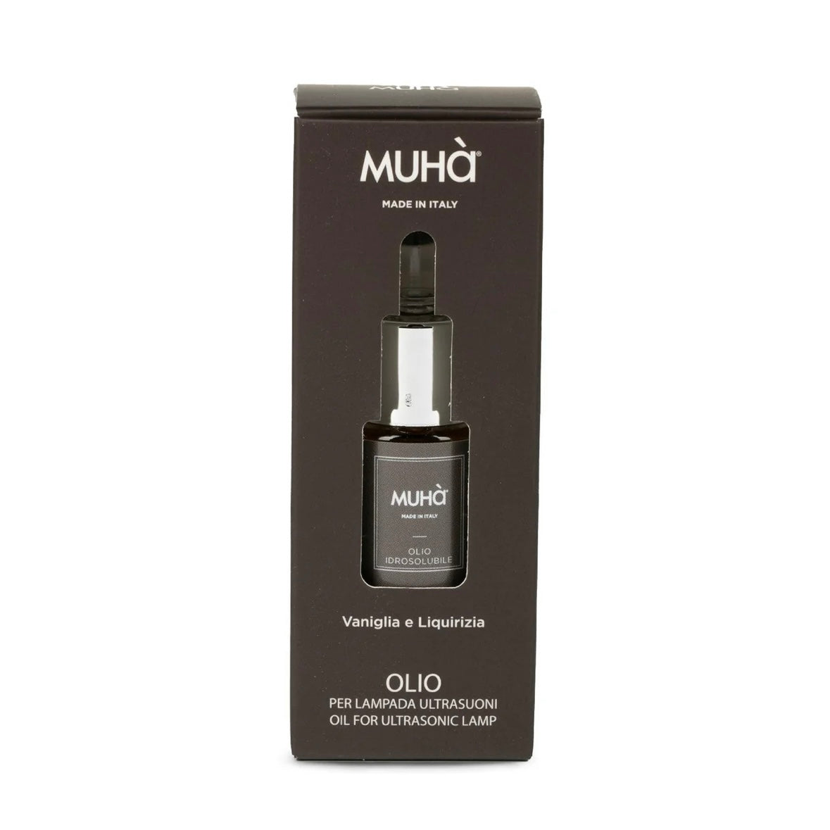Muhà hydrosoluble oil 15ml - vanilla and licorice