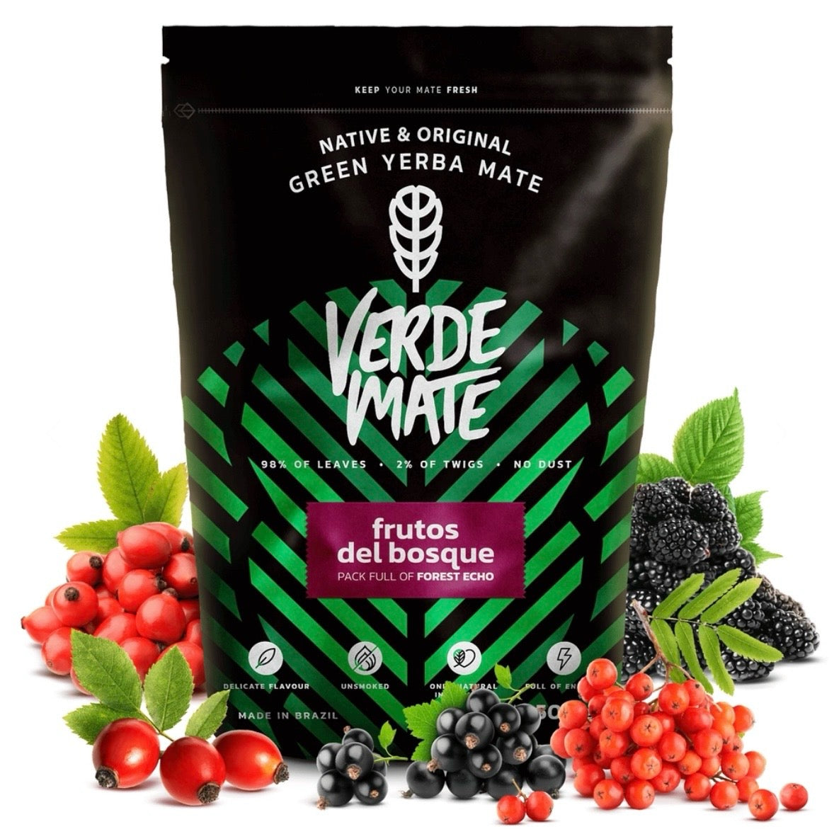 Green Mate Bosco Fruits - Yerba Mate Origin Brazil 500g