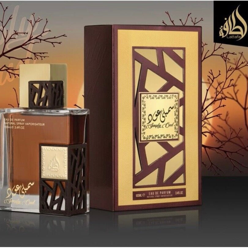 Lattafa Simply Oud Arabic perfume - EDP Spray 100ml