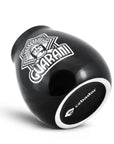 Guarani Gourd Mate Calabaza in ceramica - Coppa per Yerba Mate nera 350ml