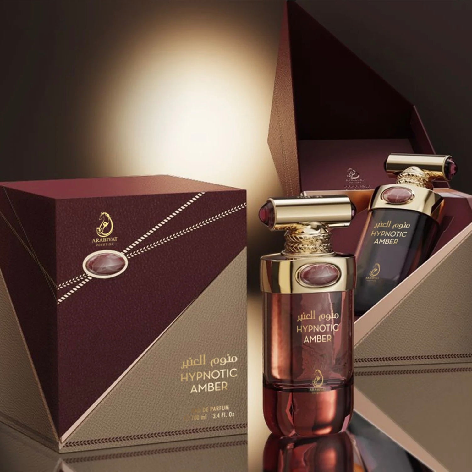 Arabiyat Prestige Hypnotic Amber Arabic perfume - EDP Spray 100ml