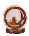 Lampada di Sale Gatti sulla luna - 4kg