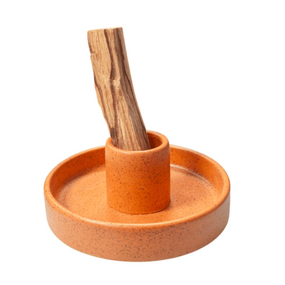 Burning Ceramic Holy Palo - Orange color
