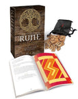 The Scarabeo Kit Rune "The secrets of runic magic" - elegant box with 25 wooden runes and 176 pages book