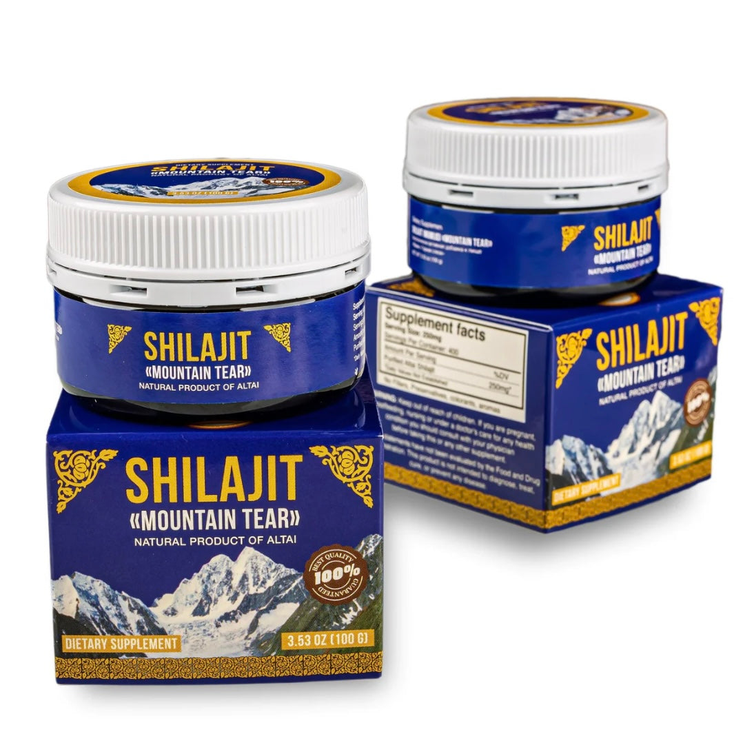 Mountain Tear Shilajit Resina Premium origin Monti Altaj - 100g