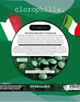 Clorophilla Spirulina Bio in compresse - Integratore dimagrimento, stanchezza e difese immunitarie