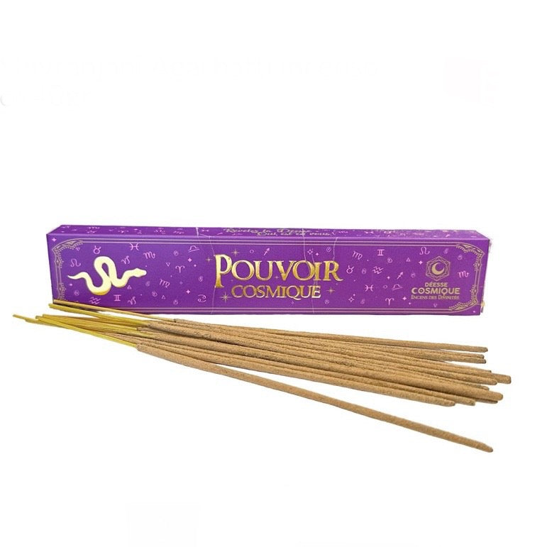 Dea Cosmica Incenso delle Divinità in Bastoncini Naturale 100% Premium - Stick 15g - clorophilla-shop