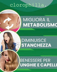 Clorophilla Spirulina Bio in compresse - Integratore dimagrimento, stanchezza e difese immunitarie