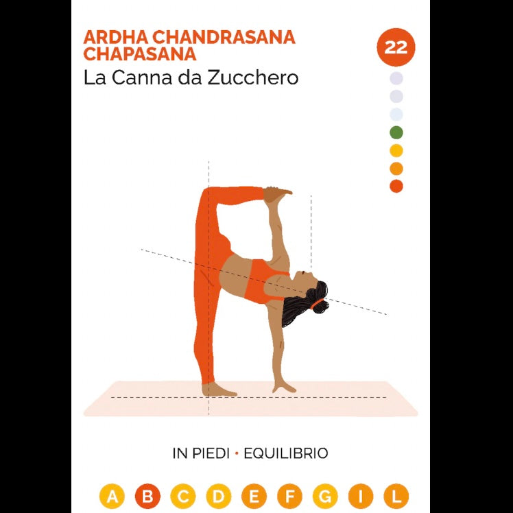 The Scarabeo "Justasana" - 110 Yoga practical cards