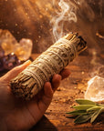 SMUDGE SALVIA BIANCA CALIFORNIANA - Purificazione energetica e pulizia profonda