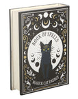 SCATOLA PORTAOGGETTI BLACK CAT MAGIC