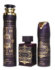 Lattafa Gift set BADE'E AL OUD AMETHYST Profumo, deodorante e deodorante ambiente - Confezione regalo