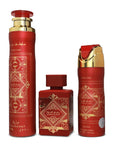 Lattafa Gift set BADE'E AL OUD SUBLIME Profumo, deodorante e deodorante ambiente  - Confezione regalo