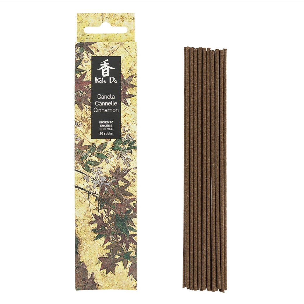 Koh -do Cinnamon Japanese incense in sticks - spiced notes of cinnamon and star anise