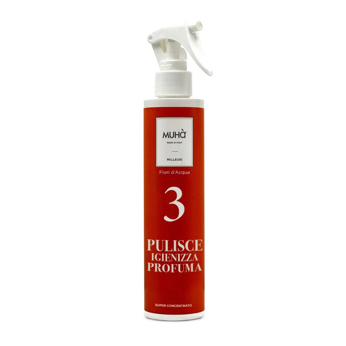 Muhà spray multipurpose water flowers - cleans and smells 200ml