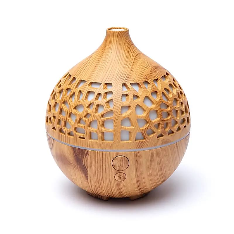 Diffusore aromi ultrasuoni Deco Round - Luce LED integrata 7 colori
