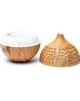 Diffusore aromi ultrasuoni Deco Round - Luce LED integrata 7 colori