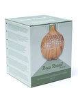 Diffusore aromi ultrasuoni Deco Round - Luce LED integrata 7 colori