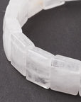 Bracciale sfaccettato in Pietra Cristallo di rocca - AMPLIFICATORE ENERGETICO