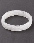 Bracciale sfaccettato in Pietra Cristallo di rocca - AMPLIFICATORE ENERGETICO