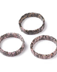 Bracciale sfaccettato in Pietra Rodonite - GUARIGIONE EMOTIVA