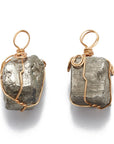 Pyrite pendant - prosperity, abundance and success