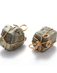 Pyrite pendant - prosperity, abundance and success